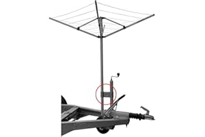 Iapyx® Support de fixation sur roue pour séchoir ou antenne satellite sur caravane