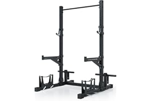 ‎ATLETICA Atletica R7 Squat Rack | Verbessertes Modell in DREI Höhen - 187cm, 203cm, 223cm