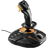 Thrustmaster T.16000M FCS Joystick &ndash; H.E.A.R.T. Manyetik Hassasiyet Teknolojisi &ndash; PC Uyumlu, Ergonomik ve &Ccedil;ift Elle Kullanıma