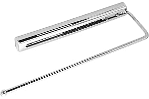 SOTECH SO-TECH® wysuwany ręcznik chrom 1-ramienny 325 mm wieszak na ręczniki wieszak na ręczniki ścienne