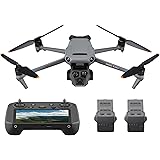 DJI Mavic 3 Pro Fly More Combo con DJI RC Pro (schermo ad alta luminosità), fotocamera Hasselblad con CMOS 4/3, 3 batterie, S