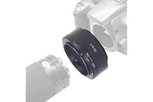 FD-Nik Z objektivadapter adapterring, för FD/FLobjektiv kompatibel med Nik Z 7 och för Nik Z 6 spegellös fullformatkamera, FD