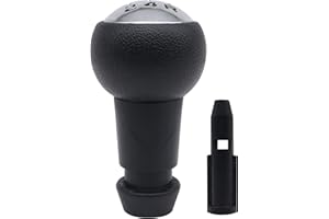 HISports Gear Knob 5 Speed Gear Knobs Compatible with Peugeot 106 107 205 206 207 301 306 307 308 309 406 407 408 508 605 806 807 2008 3008 5008 C2 C3 C4 C5 B6 B9 Picasso Saxo Xsara Elysee
