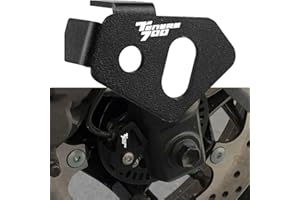 YIEBA Accessori Moto Protezione Sensore Posteriore in Alluminio compatibile con Tenere 700/ T7 XT700Z XTZ700 XT690Z XTZ690 Tenere 2019-2021/ Multistrada 1200 all year/NMAX 125 250 300 400 all year