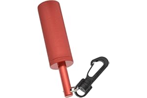 Kasmole Hochet de plongée | Hochet de plongée sous-Marine en Alliage d'aluminium Cloche de Signal de plongée Dispositif de Communication sous-Marine pour la plongée - Sécurité de plongée améliorée