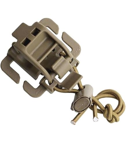 MiOYOOW Molle-Clips - 2 Stück Elastische Karabiner-Clips Für Taktische Ausrüstung