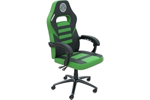 GT OMEGA Celtic F.C. Gaming Chair | Player Edition PU Leather, Adjustable Swivel, Reclining Desk Computer Chair