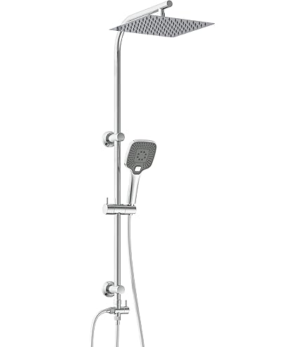 Grohe Rainshower Cosmopolitan Douchesysteem Met Douchekraan Thermostatisch Met Hoofddouche O40cm Hoh 15cm En Sena Handdouche Chroom