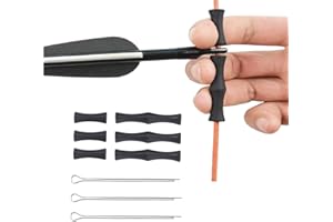 3 PiècesTir à l'arc de Protection de Doigts, Arc de Protection de Doigt, Corde Tir À l'arc Protège, Équipement Doigt de Tir à l'arc, Accessoires Flèche et Arc pour Débutants