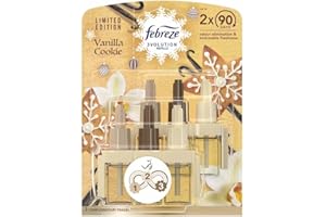 Katsy Style 3Volution Plug-In Refills Twin Pack, Vanilla Cookie Scent, 90-Day Freshness with OdourClear Technology