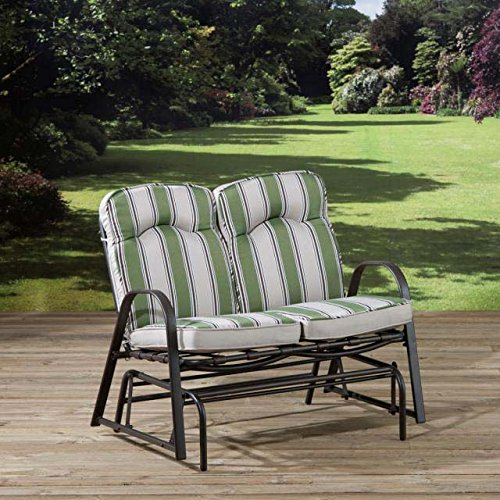 Pagoda Naples Cushioned 2 Seater Rocker Garden Chair Brand New Fast Postage