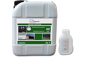 COLORPOINT Gelcoat isoftalico paraffinato 1 KG - 5 KG BLU - VARI RAL (RAL 5012 5KG)