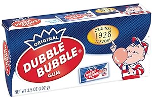 JUST CANDY DUBBLE BUBBLE Original 1928 Flavor (goma de mascar) 99g