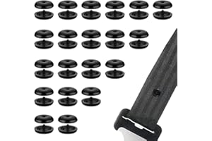 DWFEYOI 12er Set Sicherheitsgurt Stopper - Universaler Autogurt Clip, Rutschfeste Anschnallhilfe, Robust und Langlebiger Gurt-Schnallenhalter,auto gurt stecker,für Auto und SUV (Schwarz)