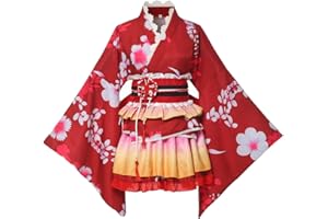 GRACEART Japonais Yukata Kimono Costume