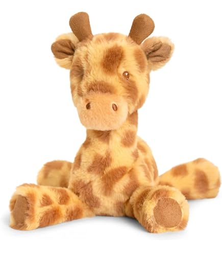 Keel Toys Leone Keeleco 18cm - Peluche Ecologico 100% Riciclato, Con Occhi Ricamati E Imbottitura In PET Da Bottiglie