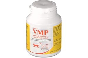 PFIZER Zoetis VMP Tabletten | 50 Tabletten | Ergänzungsfuttermittel für Hunde und Katzen mit Proteinen und Mineralstoffen | Auch für säugende und tragende Muttertiere geeignet