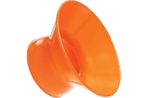 Loc-Line-81203 Vacuum Hose Component, Acetal Copolymer, Round Nozzle, 4-1/2" Diameter, 2-1/2" Hose ID