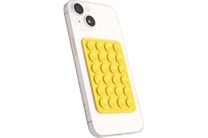 Misomo Pack de 2 Étuis à Ventouses en Silicone Extra Fort | Support pour Selfies et Vidéos | Mains Libres, Accessoires pour Téléphone Portable pour iPhone et Android | Durable & Facile à Utiliser