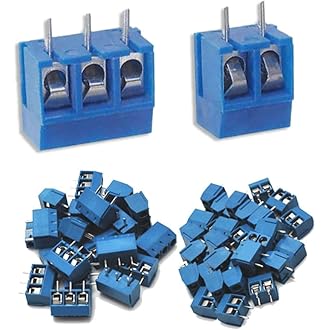 200 Morsetti A Vite Per PCB - 2 E 3 Pin, Saldabili | Per Arduino E Progetti Elettronici