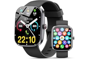 FEMPOIN 2026 New Smart Watch for Women Men(Answer/Make Call), 1.96" HD SmartWatch, Fitness Watch with 120+ Sport Modes, IP68 Waterproof, Heart Rate/Sleep Monitor, Pedometer, Activity Tracker for Android iOS