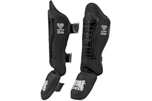 METAL BOXE Protege Tibia+Pied Anatomique Protege Tibias - Pieds Blacklight L