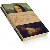 Retronote Da Vinci 4'l&uuml; Defter Seti, Renaissance Series, &Ccedil;izgisiz, 48 Sayfa, 10.5x14cm