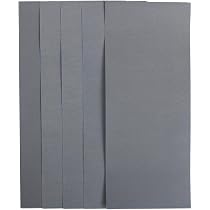 5 Stück Schleifpapier Körnung 7000 – Wasserfest, 22,9x27,9 Cm, Made In Germany
