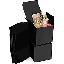 Lot De 16 Boîtes Cadeaux En Kraft Avec Couvercles