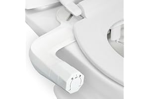 Medymoll Bidet para wc japones sanita bidet para inodoro dispensador agua fria limpia baños accesorios ducha higienica pulverizador bootyful bidet regulador de presion agua adaptador ultrafina 7,5mm