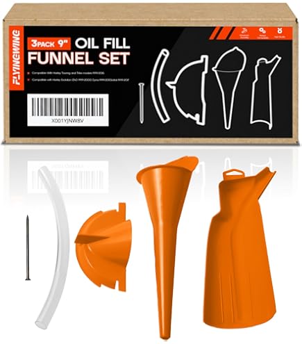 HDBUBALUS Entonnoir de remplissage de carter Entonnoir de remplissage d' huile de boîtier primaire sans goutte avec ensemble d'entonnoir de filtre à huile et clé à filtre à huile et bouchons de vidange HDBUBALUS Entonnoir de remplissage de carter Entonnoir de remplissage d' huile de boîtier primaire sans goutte avec ensemble d'entonnoir de filtre à huile et clé à filtre à huile et bouchons de vidange