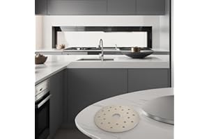 BABOMINIMER Edelstahl-Wärmeverteiler-Adapter für Induktionskochfelder, geeignet für verschiedene Kochgeschirr-Typen (16,5 cm)