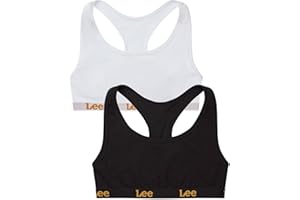 Lee Biustonosz treningowy Kobiety Damski Top Lee Crop W Kolorze Czarnym/Białym Ze Stylem Racerback