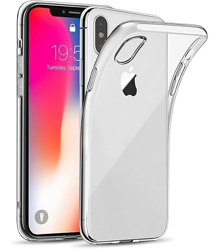 Hually Case For IPhone XS And IPhone X, (5.8 Inch) Crystal Clear (Anti-Scratch And Shock-Absorption) Soft Silicone TPU Phone Cover For IPhone XS/iPhone X