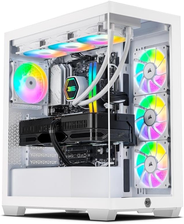 3XS Gaming PC | Vindicta RX 9070 XT | AMD Ryzen 7 9800X3D | 32GB DDR5 6000MHz RAM | 2TB NVMe M.2 SSD | WiFi | 850W PSU | 360mm Liquid Cooler | AI Ready | Windows 11