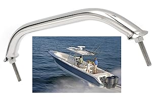 GOFORJUMP 12 inch Stainless Steel Polished Handle Grab Durable Handrail Boat Marine Yacht RV Hardware Replacement