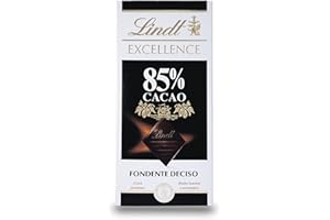 Lindt Excellence Tavoletta di Cioccolato Fondente 85% Cacao, 100g