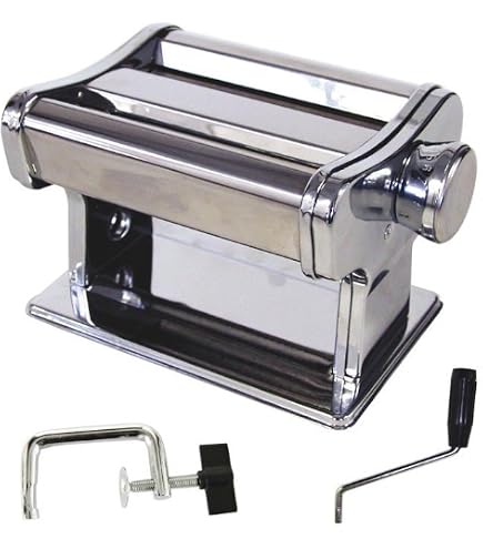 Gefu 28210 Pasta Perfetta – Macchina Per Pasta Fresca A Manovella, Base Antiscivolo E Morsetto Da Tavolo