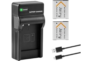JOIRY 2 X NP-BN1 Batteria di Ricambio e Caricatore Compatibile con Sony Cyber-shot DSC-QX10 DSC-QX30 DSC-QX100 DSC-TF1 DSC-TX10 DSC-TX20 DSC-TX30 DSC-W530 DSC-W570 DSC-W650 DSC-W800 DSC-W830 Digital Cameras
