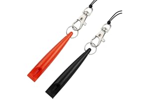 PETIOUARNSZE Confezione da 2 pipe per cani, fischietto per cani per fermare l'abbaiamento del cane vicino, aiuto educativo per cani, fischietto professionale per allenamento di cani, con cordino