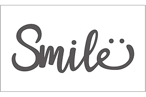 Vaessen Creative Mini Carpeta de Embossing, Smile, para Agregar Textura y Dimensión a Páginas de Scrapbook, Tarjetas y Otras Manualidades de Papel, 7,6 x 12,7 cm