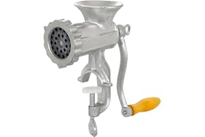 La Bonne Graine Louis Tellier Picadora de Carne Manual N°5 de Acero estañado con Pinza N4005C 23,5 x 9 x 32 cm