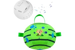 Yiateoit Active Moving Pet Plush Toy, Vibrating Dog Ball, Interactive Dog Ball Toys, Self Moving Dog Ball, Electric Shaking Wobble Plush Dog Toy, Best Toys for Dogs to Stop Boredom (5.51")