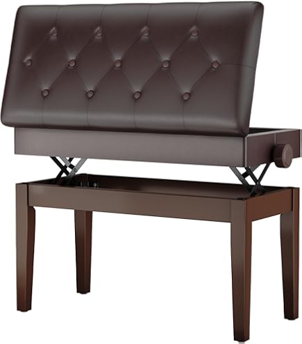 PSB020 Yinyu Wood verstellbarer Klavier hocker mit Aufbewahrung zum Üben und Spi