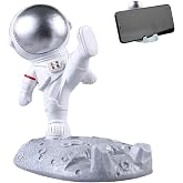 Wonjean Cep telefonu standı, astronot fig&uuml;r&uuml;, akıllı telefon standı, sevimli &ccedil;alışma masası, astronot dekorasyonu, cep telefo