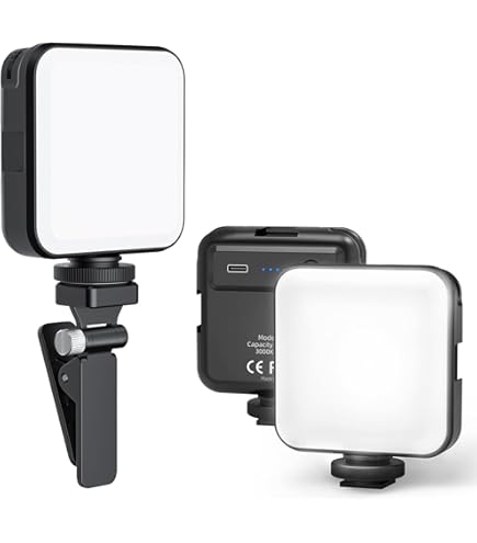 NEEWER Selfie Licht LED - Clip Beleuchtung Für Handy & Laptop Videos