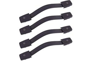 ROADINGER 4 x Riementragegriff 250 mm lang - Riemengriff/Koffergriff/Flightcase Griff