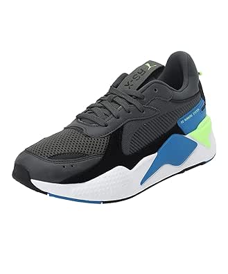 black and blue puma rsx