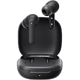 QCY Buds Bluetooth Kulaklık - Şık Tasarım - iPX4-35 Saat Ultra Uzun Pil &Ouml;mr&uuml; - D&uuml;ş&uuml;k Gecikme 0.06s -AI Gri