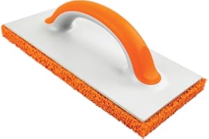 Toolty Taloche éponge PVC - 280 x 140 mm - Duo couleur - Éponge caoutchouc - Pour brique, béton, stuc, carrelage et papier peint - TLTY-4684